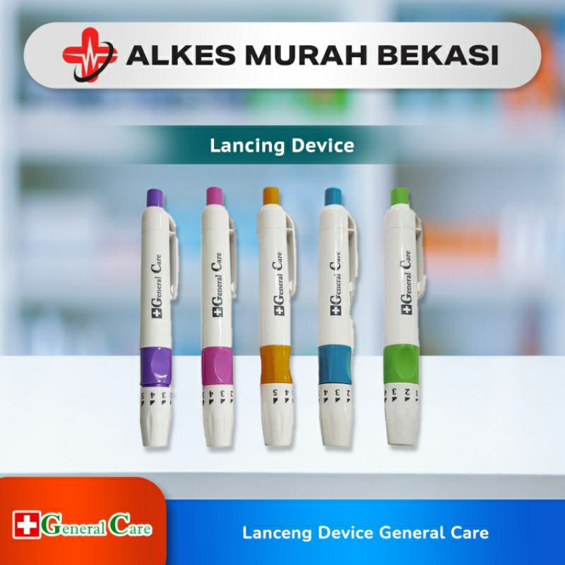 Lancing device / lancing bekam / lancing general care / lancing gc / pen bekam