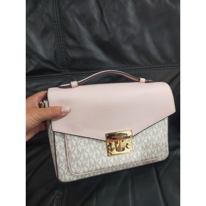 PL MK Rose Medium Top Handle