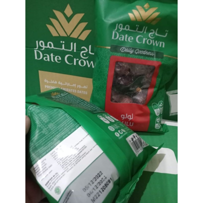 

kurma date crown lulu 400gr pillow