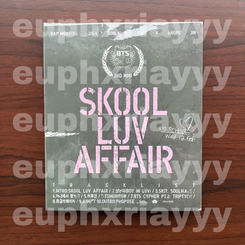 Jual [BOOKED] ALBUM ONLY BTS SKOOL LUV AFFAIR — Baca Deskripsi | Shopee ...