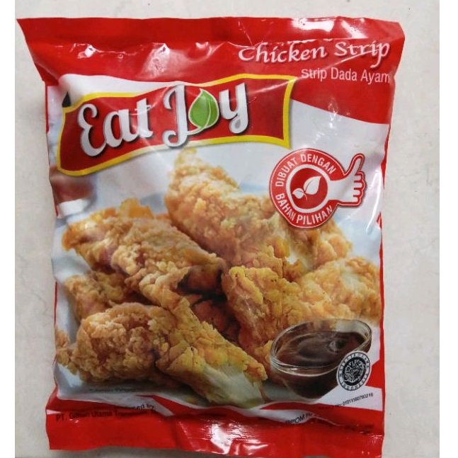 

Chicken Strip EATJOY 500 Gr / Filet Daging Dada Ayam Krispy