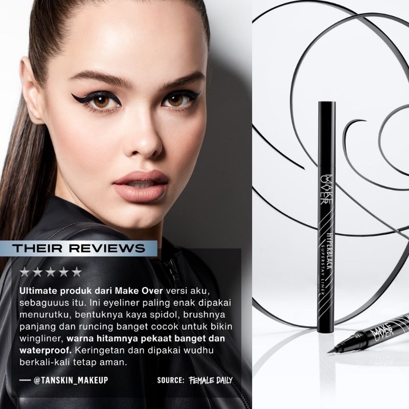 Make Over Hyperblack Superstay Liner