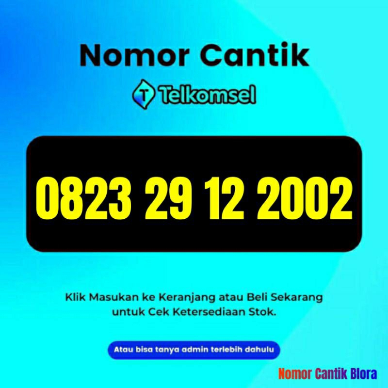 Nomor Cantik Telkomsel As Simpati Loop Tanggal Bulan Tahun Lahir 29 12 2002 2912 2002
