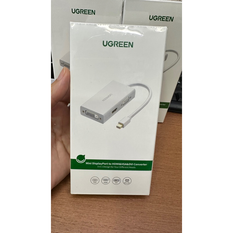 mini displayport to hdmi vga dvi 3 in 1 ugreen 20417