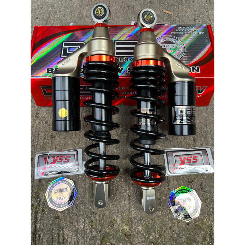 shockbreaker shock tabung aerox 155 nmax new uk 310 free stiker shock dbs gplus 8899 gold series