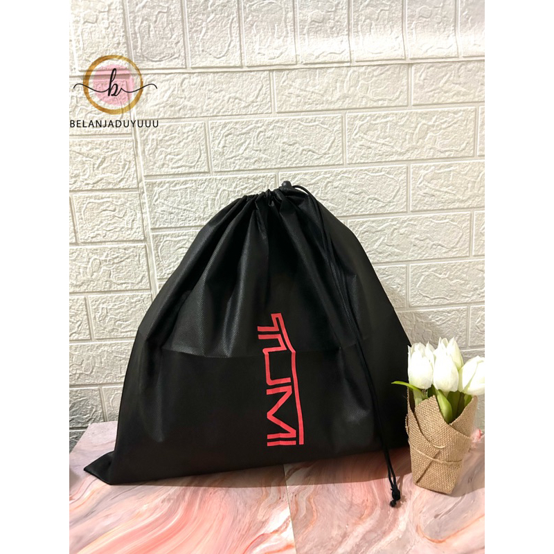 TUMI Dustbag Bahan Spunbound Pengganti Sarung Tas Pelindung Debu Serut Dust Bag DB Branded