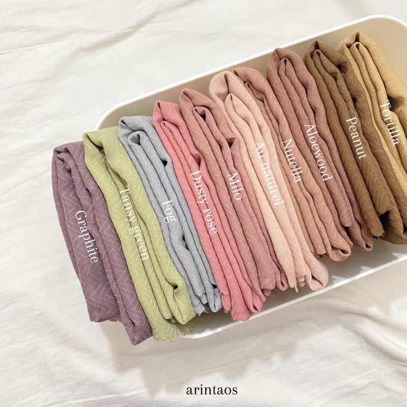 HIJAB COTTON VENUS / SEGIEMPAT POTTON TEKSTUR