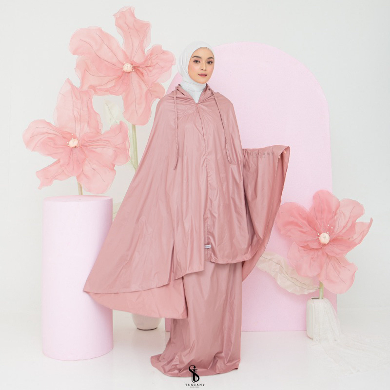 Tuscany Official - Aisyah Mukena Travel - Mukena Parasut Original Mini Praktis - Mukena Travel