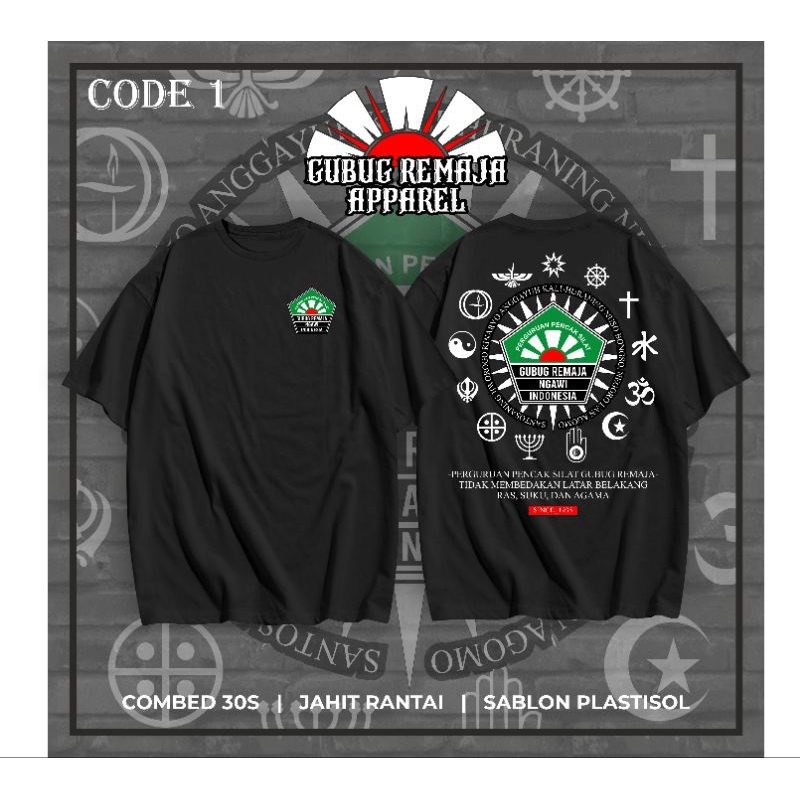 kaos gubug remaja. kaos ppsgr.kaos distro