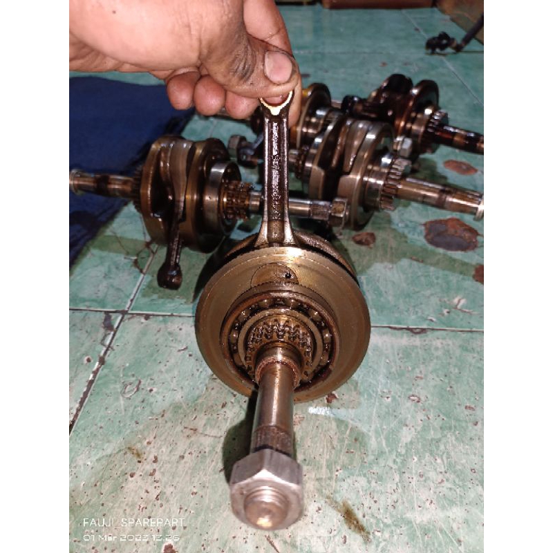 stang bandul piston askruk krukas Honda beat fi stater halus k44 k25 k81 k46 u Beat Esp Vario 110cc 