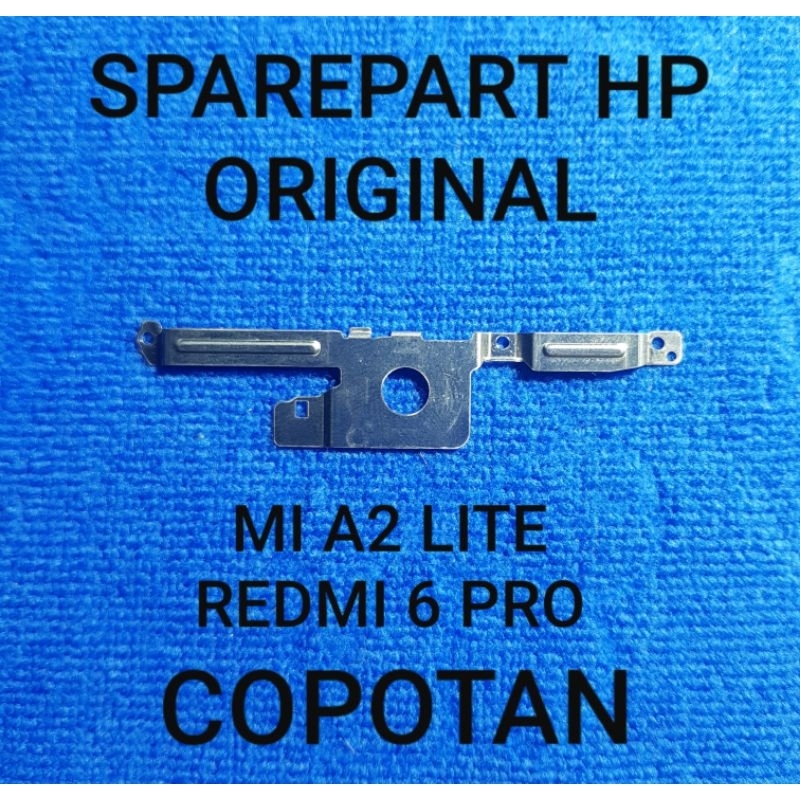PLAT KANCING PENJEPIT PENUTUP SOKET BATERAI LCD XIAOMI MI A2 LITE REDMI 6 PRO ORIGINAL COPOTAN TESTE