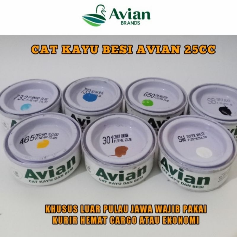 Cat Kayu & Besi Avian 25 Cc Anti Air