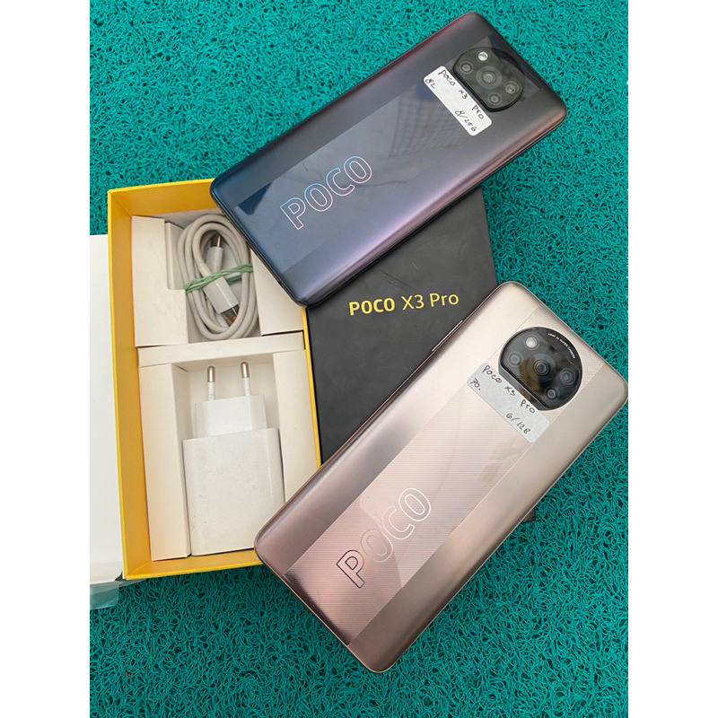 poco X3 pro 6/128GB second original bekas pakai