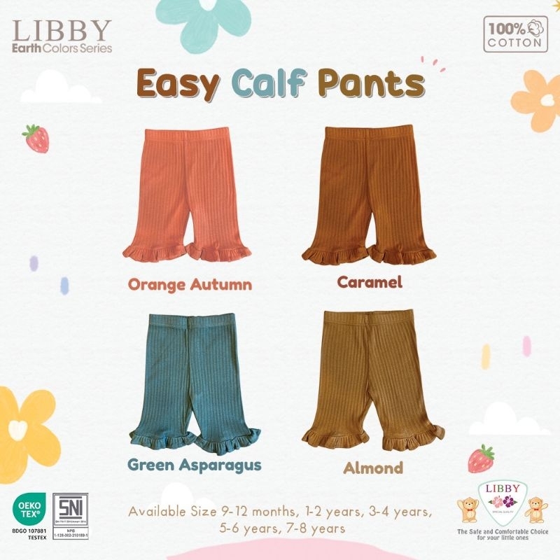 LIBBY - EASY CALF PANT 7/8 JASPER - CELANA ANAK 7/8 - LEGGING ANAK PEREMPUAN