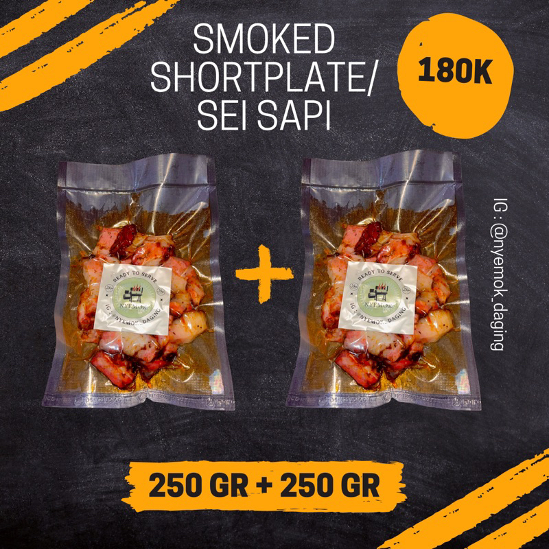 

NYEMOK SEI SAPI / DAGING ASAP 500 GR