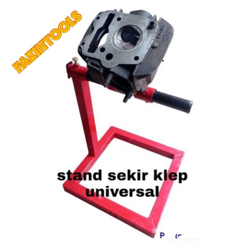 STAND SKIR KLEP motor universal alat dudukan skir klep