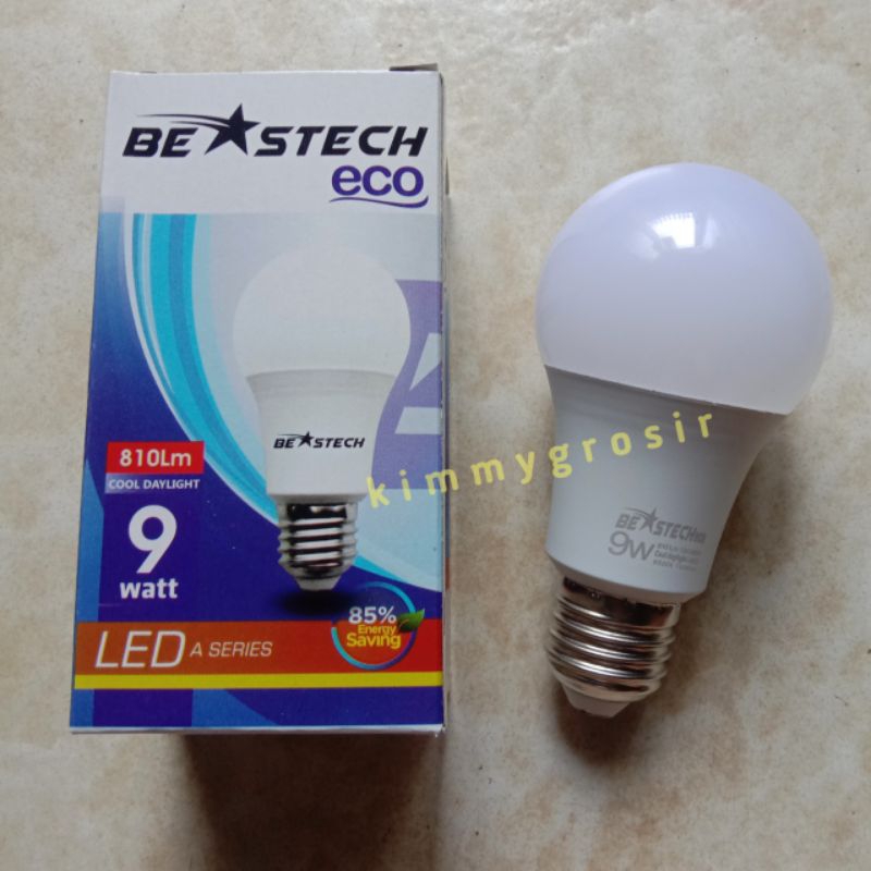 Lampu Led 9 Watt Putih Bestech Garansi