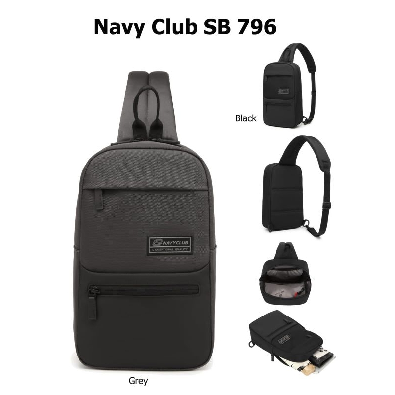 Tas Selempang Navy Club