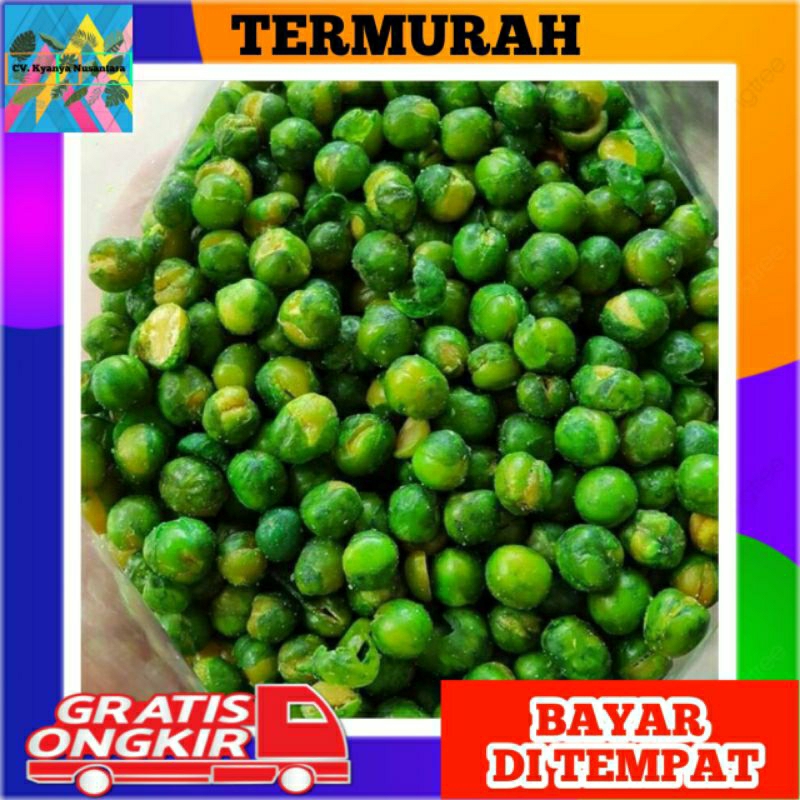 

Kacang Polong Hijau / Kacang polong Hijau Berkualitas 250gr