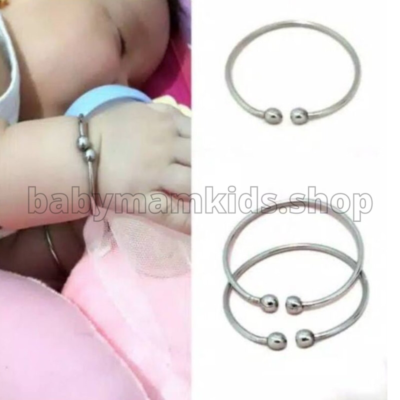 Gelang Bayi Monel Anti Step Asli Original Monel