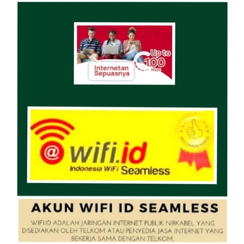 SEAMLESS@WIFI.ID BERGARANSI RESMI