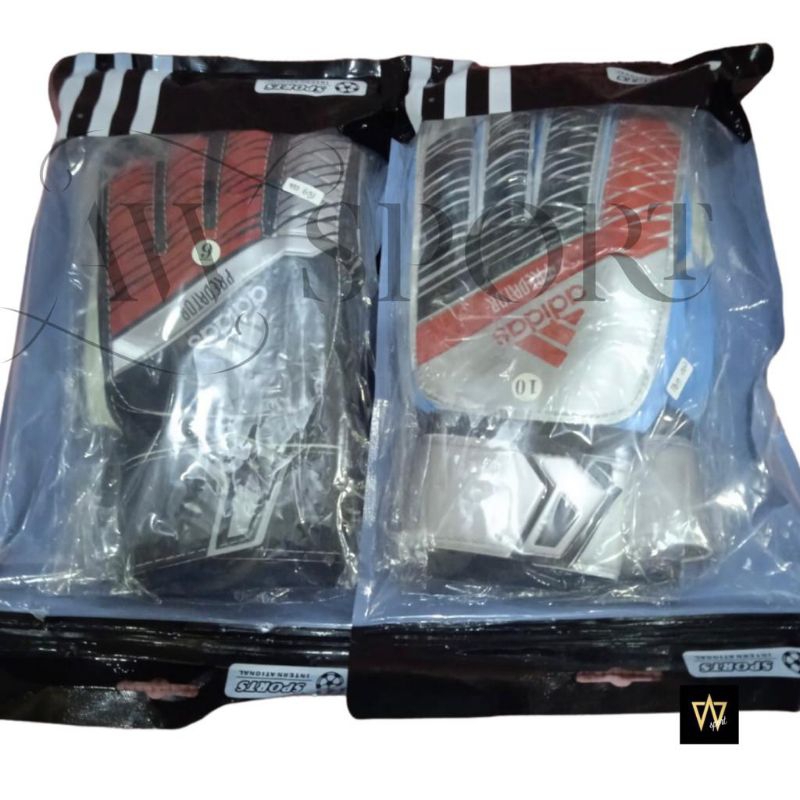 Sarung Tangan Kiper Tulang Adidas Predator Size 9, 10 / GoalKeeper Gloves