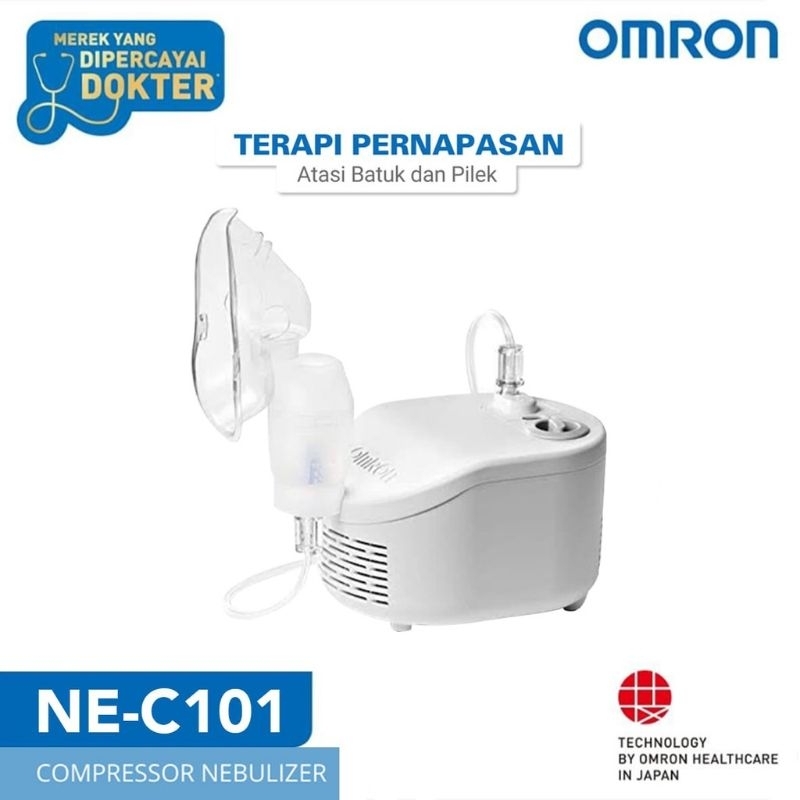 Nebulizer Omron NE C101 Alat UAP Bayi Anak Dewasa