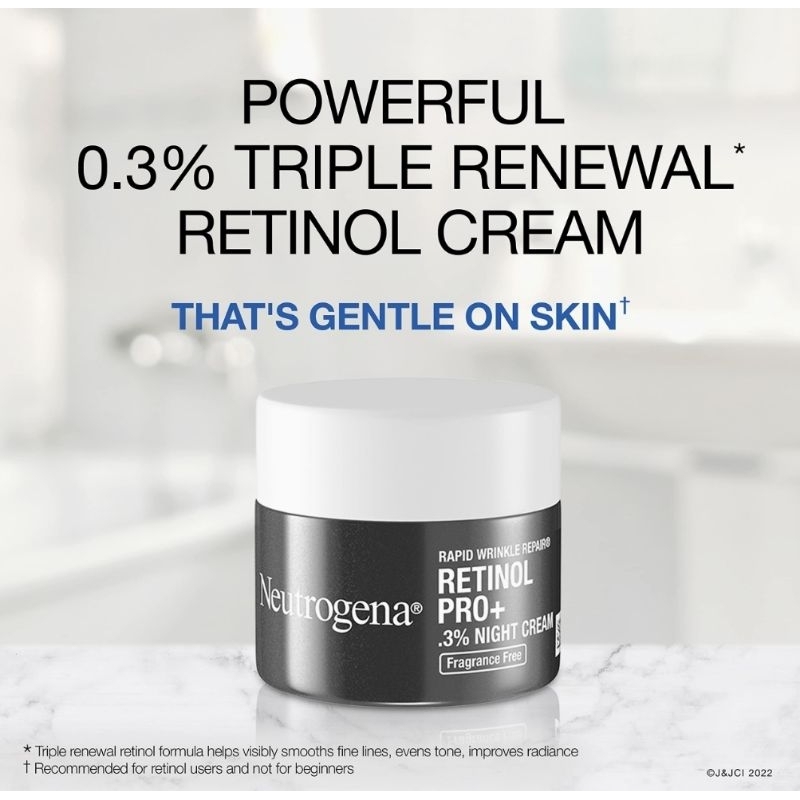 Neutrogena Rapid Wrinkle Repair Retinol Pro+ Night Moisturiser 48 Gr