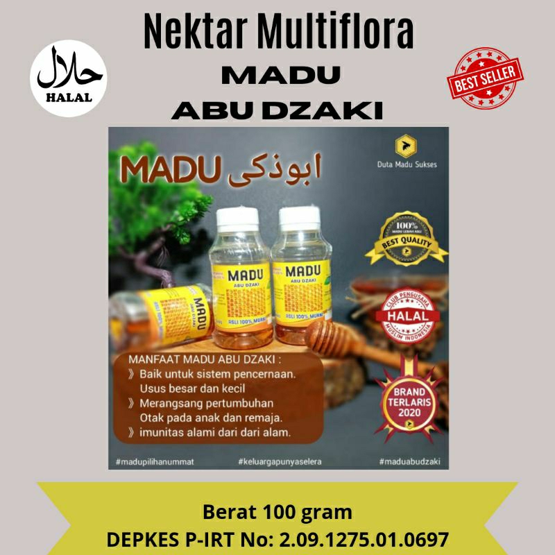 

MADU ASLI ABU DZAKI NEKTAR MULTIFLORA