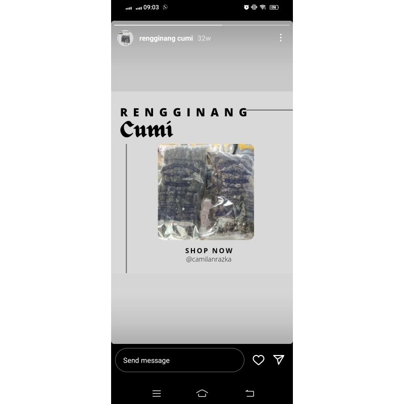 

Rengginang Situbondo Cumi