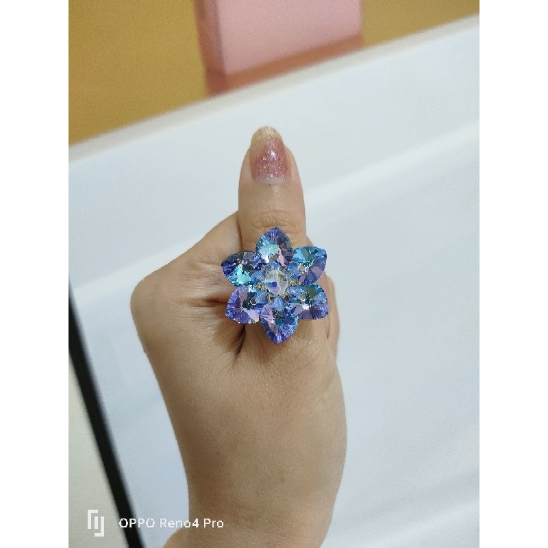 Cincin swarovski original Mata Bola Dunia