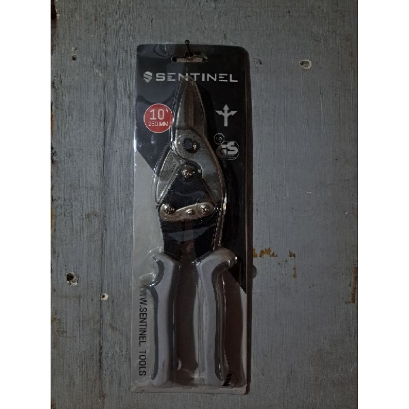 SENTINEL 10" 250 MM gunting galvalum/gunting seng/ gunting baja ringan hollow