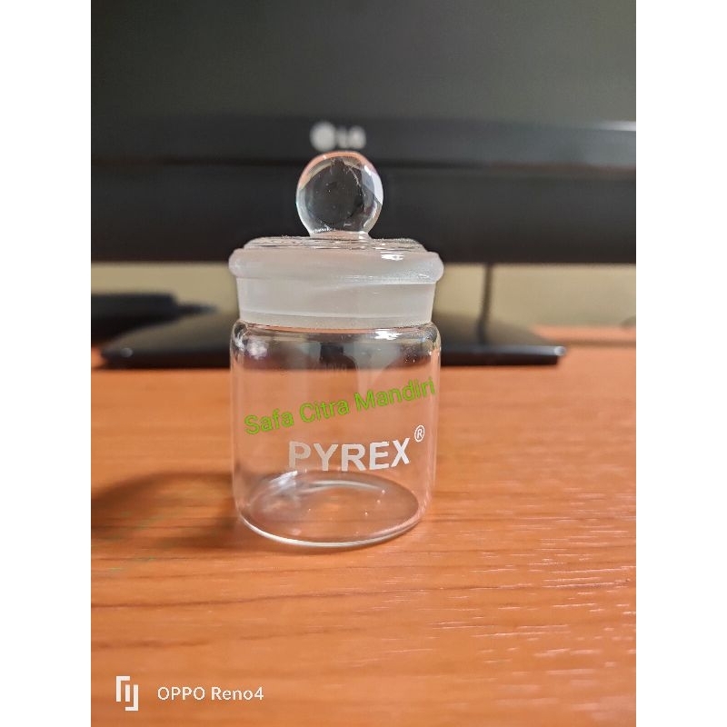 Botol Timbang  25x 40 Pyrex / Weighing Bottle Pyrex
