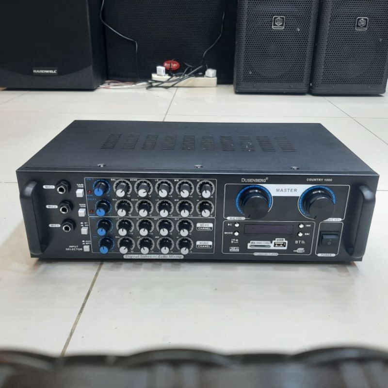 Amplifier DUSENBERG COUNTRY 1000 Ampli Bluetooth Karaoke Youtube