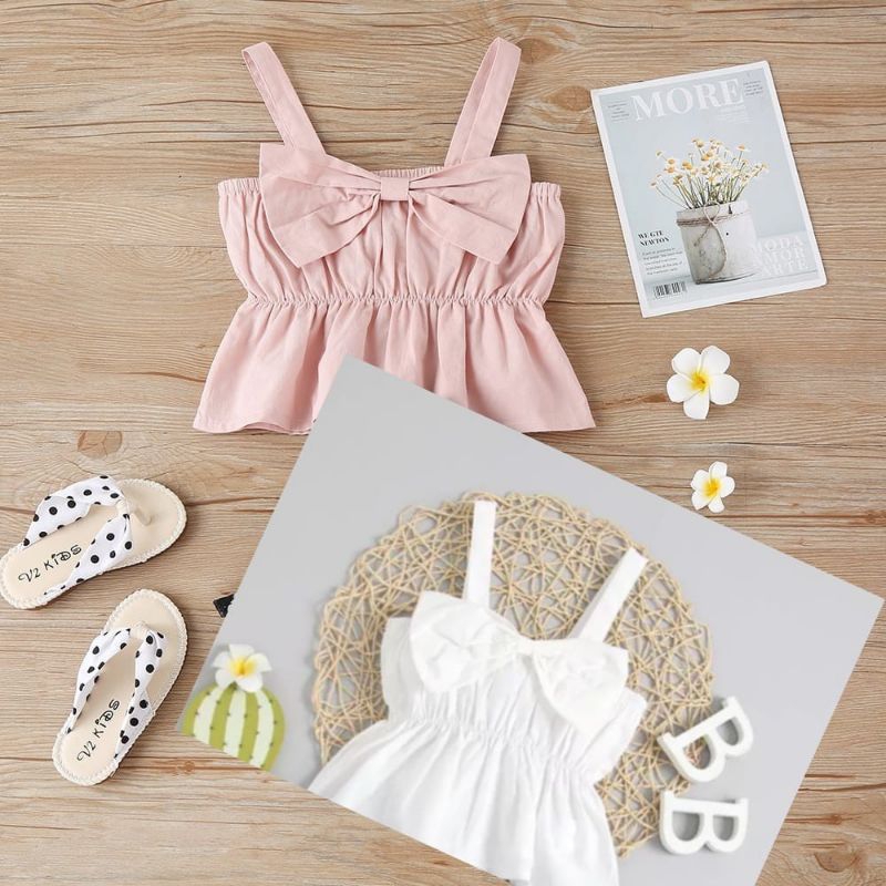 Amarel Sabrina Tanktop Anak U Can See Anak Lekmong Anak Baju Korea Anak Pita