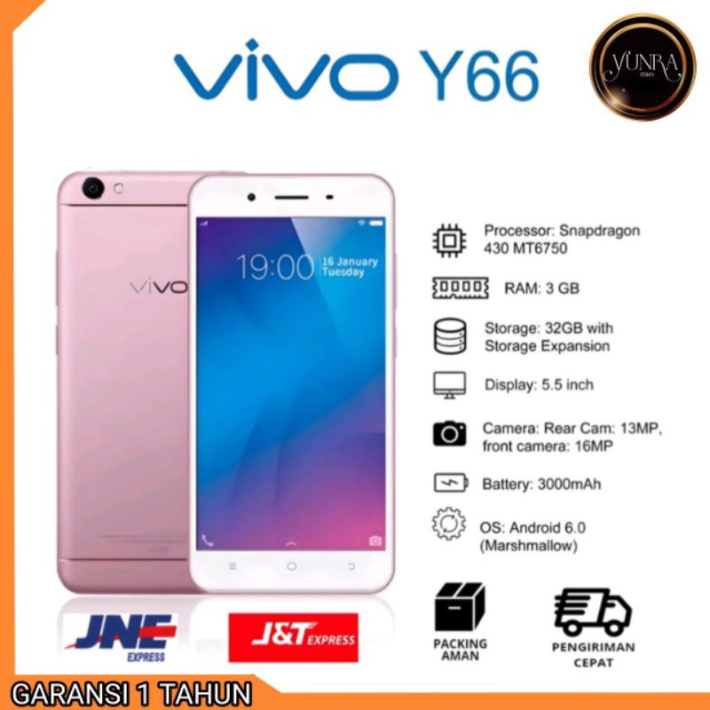 VIVO Y66 RAM 4/64