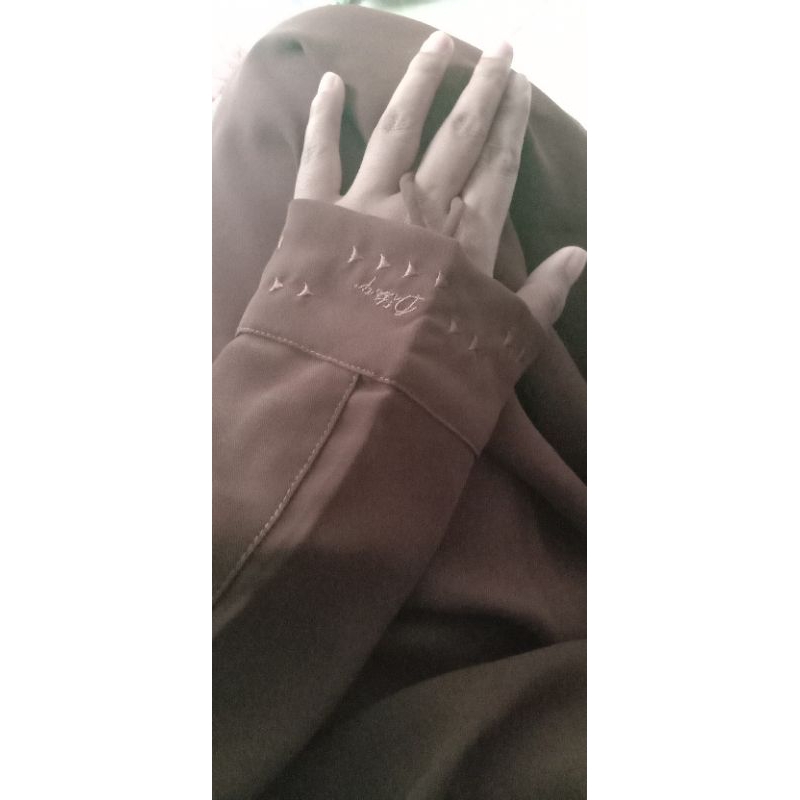 wafaa abaya ditsy size M PRELOVED