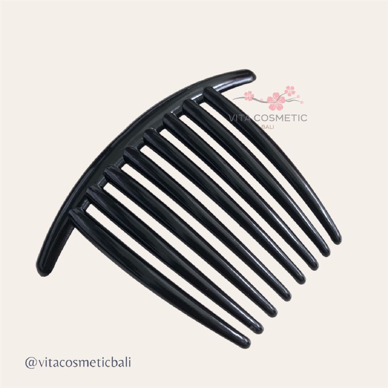 Sirkam sanggul besar polos model jari rambut pramugari jepit