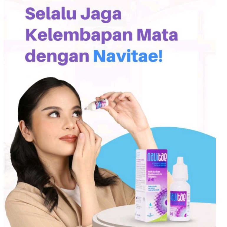 Navitae KALBE Tetes Mata kering mata lelah softlens panas pedih