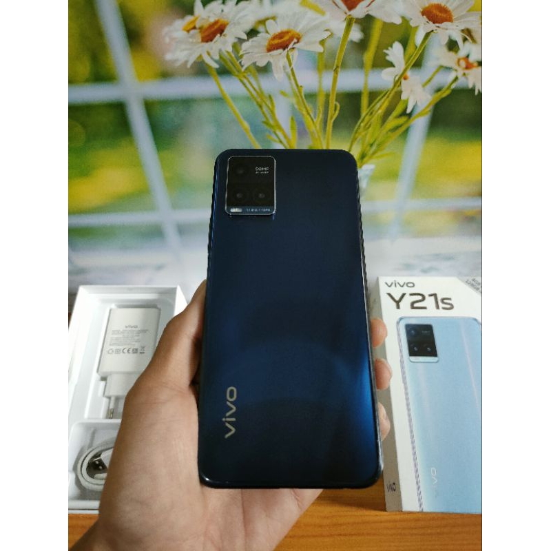 VIVO Y21S 4/128 SECOND LENGKAP ORIGINAL HP SECOND MULUS