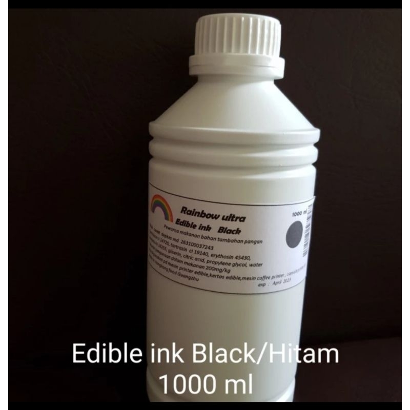 

Edible ink Black 1000ml