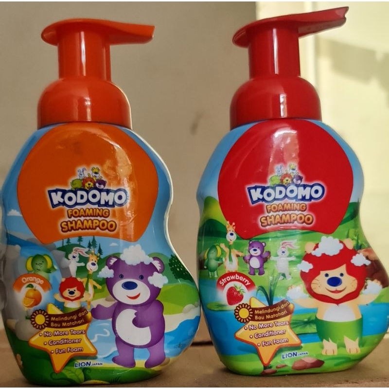 kodomo foaming shampoo