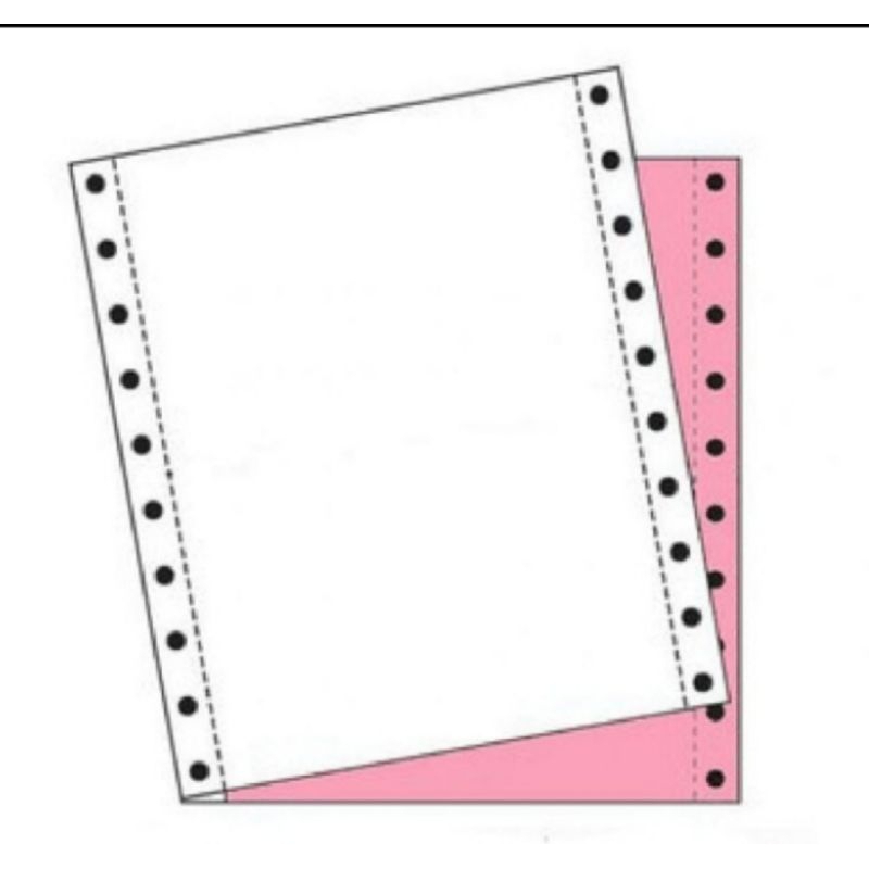

continous form kertas komputer 2 ply 9.5 x 11