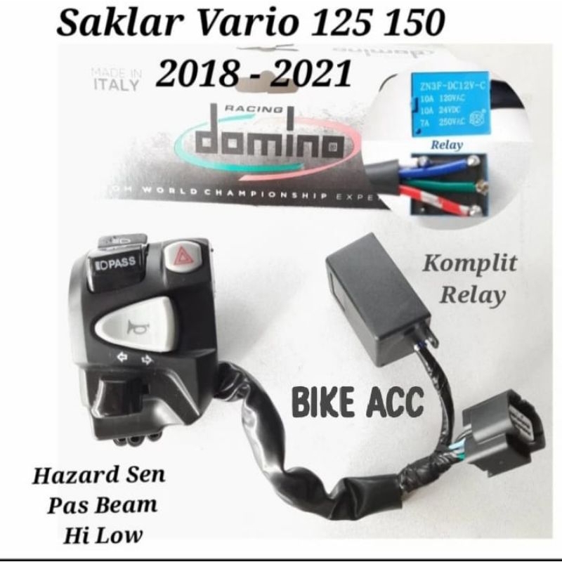 Saklar Kiri Domino New Vario 125 150 Vario 160 Cbs