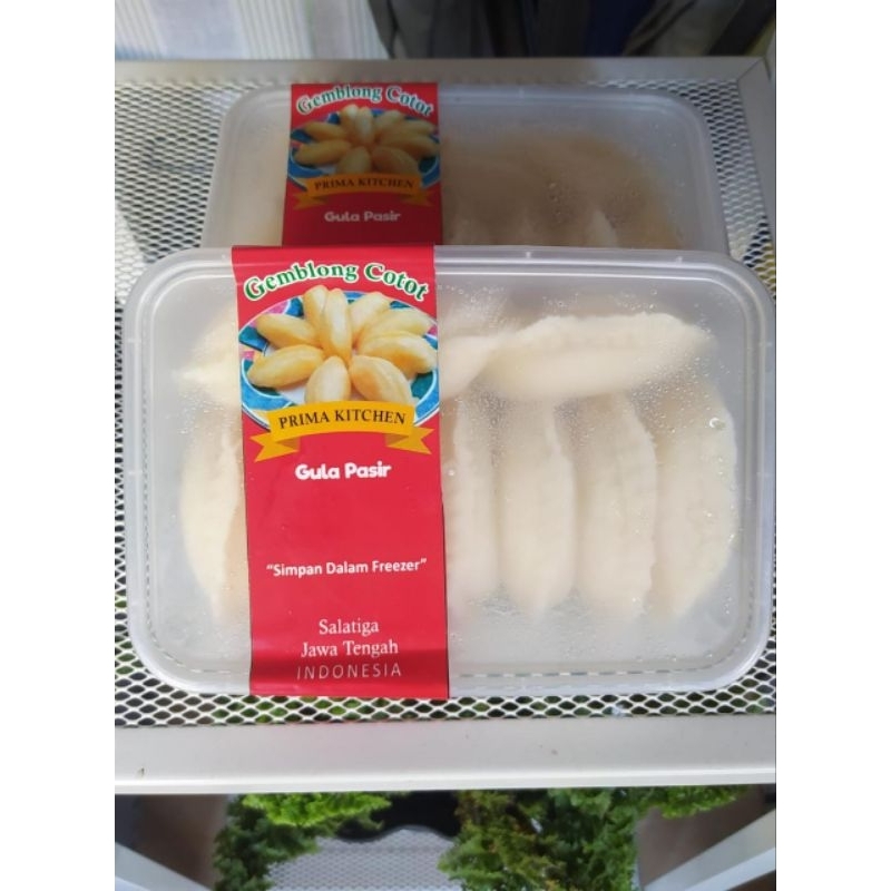 

Gemblong Cotot gula pasir Salatiga prima snack isi 10/pak