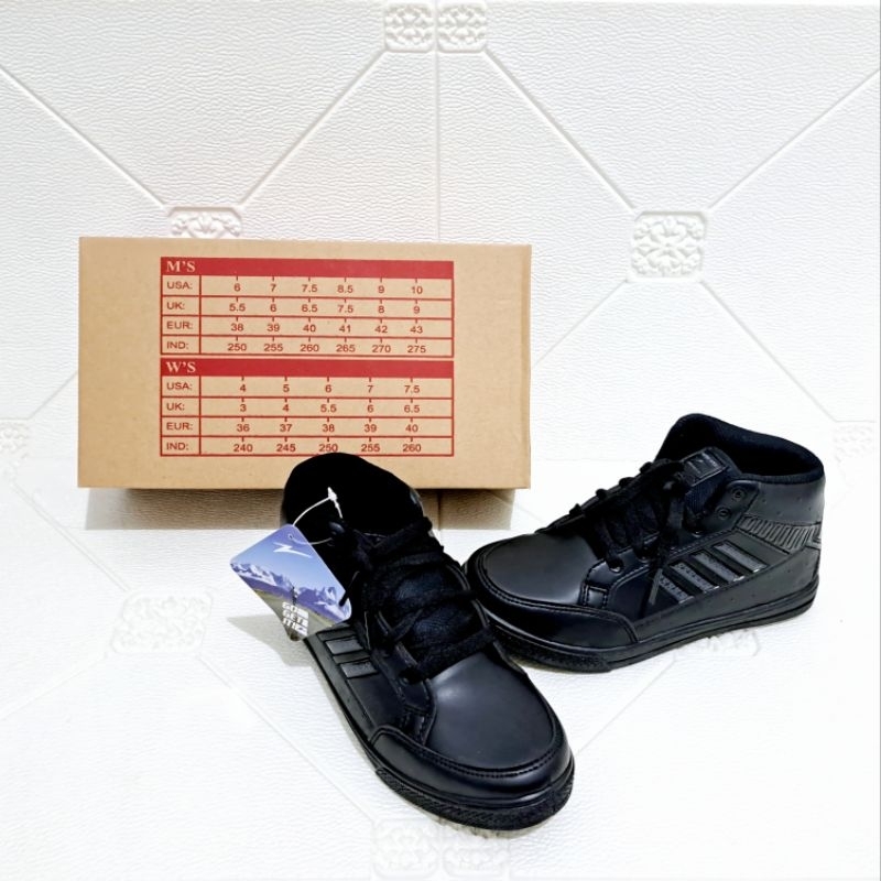 SEPATU SEKOLAH HITAM SUBARU TERLARIS 34-42