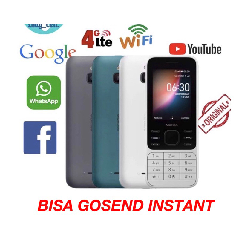 NOKIA 6300 NOKIA JADUL - NOKIA 6300 ORIGINAL 