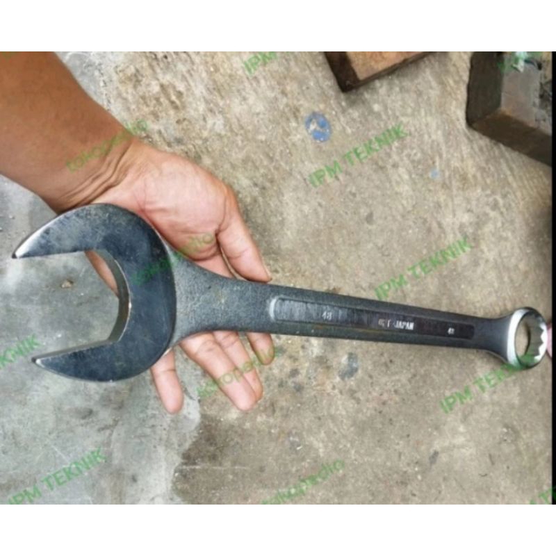 Kunci ring pas kombinasi wrench 45 mm merek OPT - 45mm