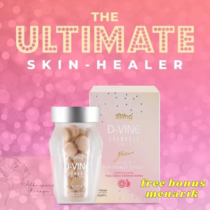 D VINE COLLAGEN CANDY ORIGINAL 100% (isi 60 Butir)