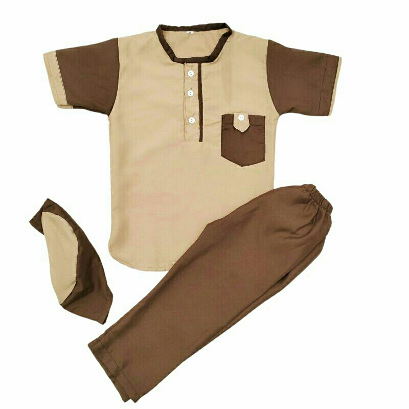 Koko Anak Laki-laki Setelan Baju Koko Anak Usia 1-10 Tahun